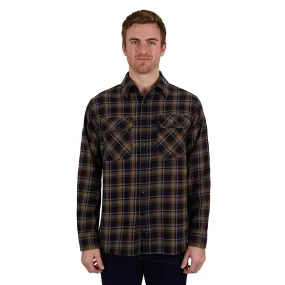 Dux-Bak Mens Barry Thermal L/S Shirt Black/Tan