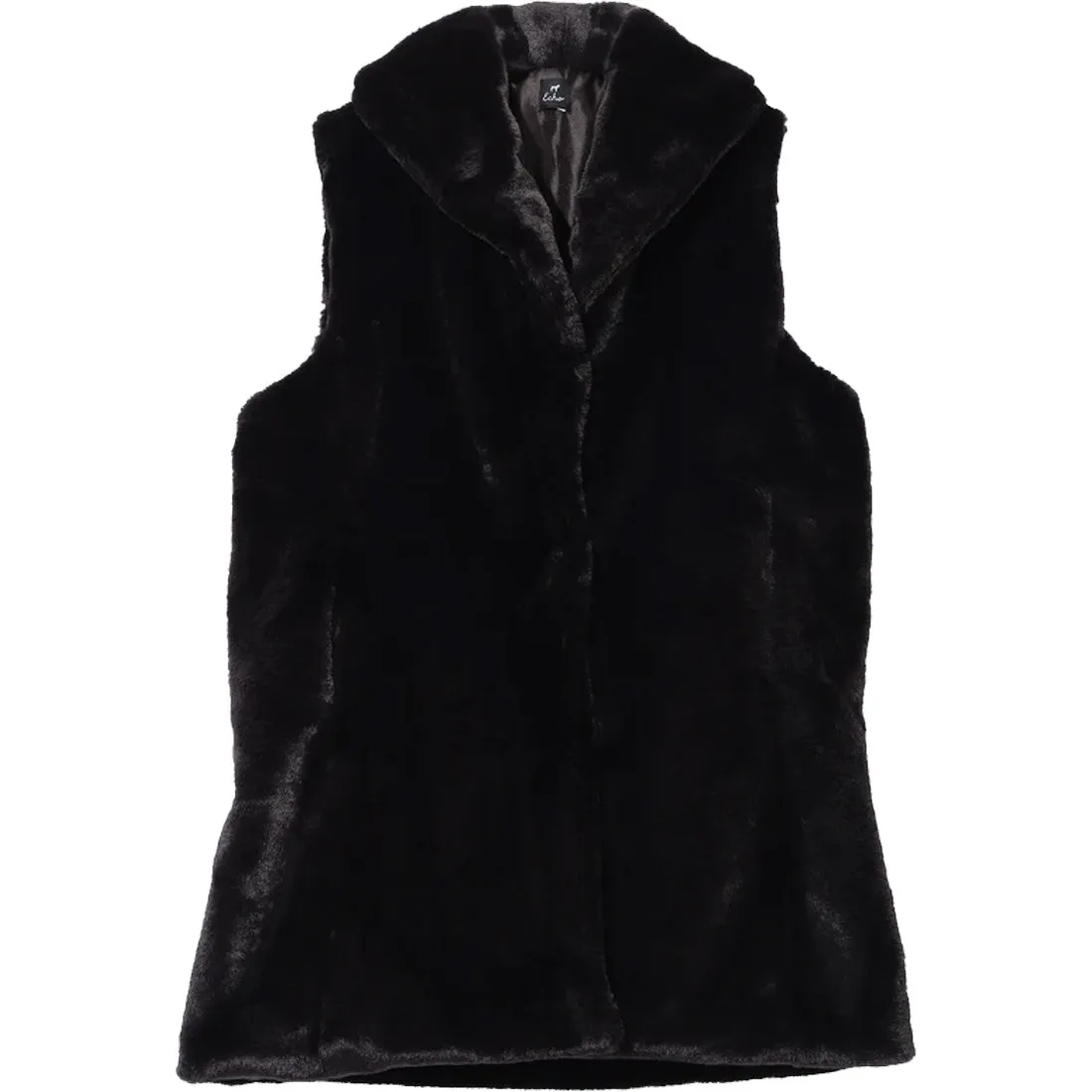 Echo Design Longline Faux Mink Vest - Women's