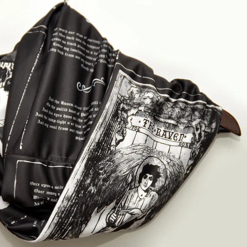 Edgar Allan Poe The Raven Infinity Scarf