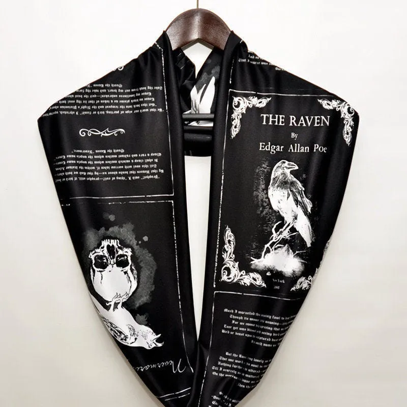 Edgar Allan Poe The Raven Infinity Scarf