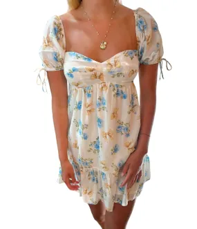 Eleanor's Enchanted Floral Babydoll Dress