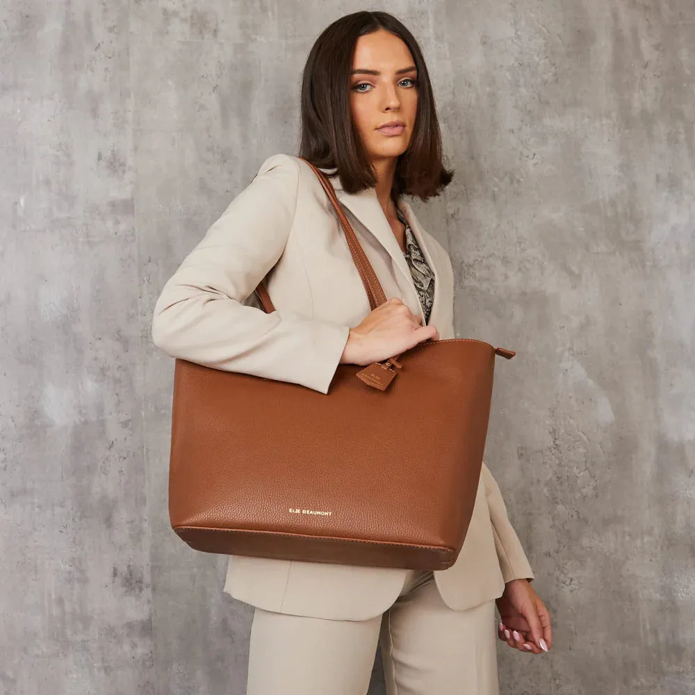 Elie Beaumont Tote Bag in Tan