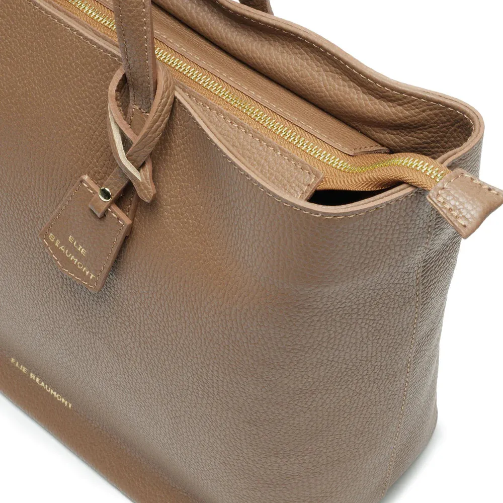 Elie Beaumont Tote Bag in Tan