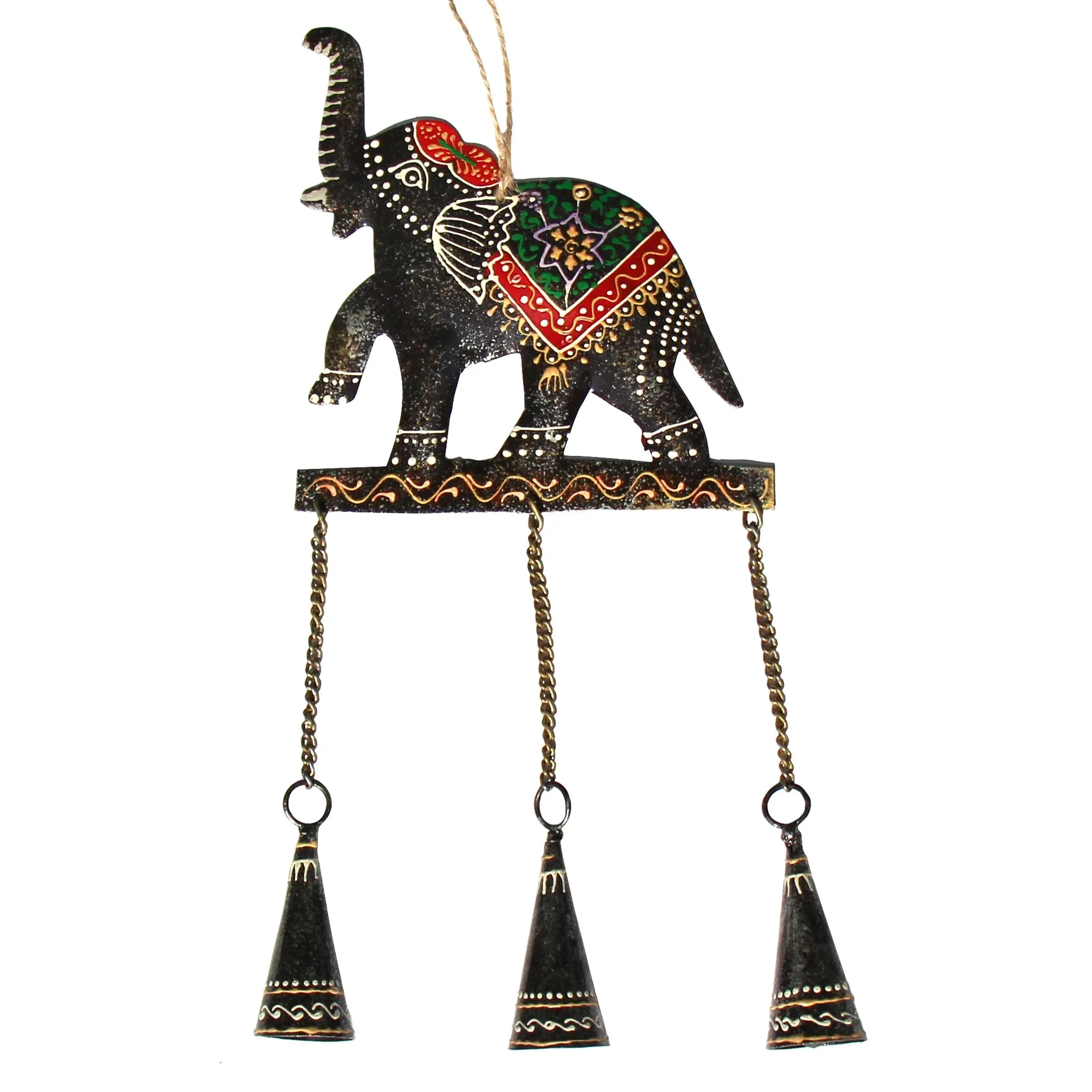 Embossed Elephant Chime