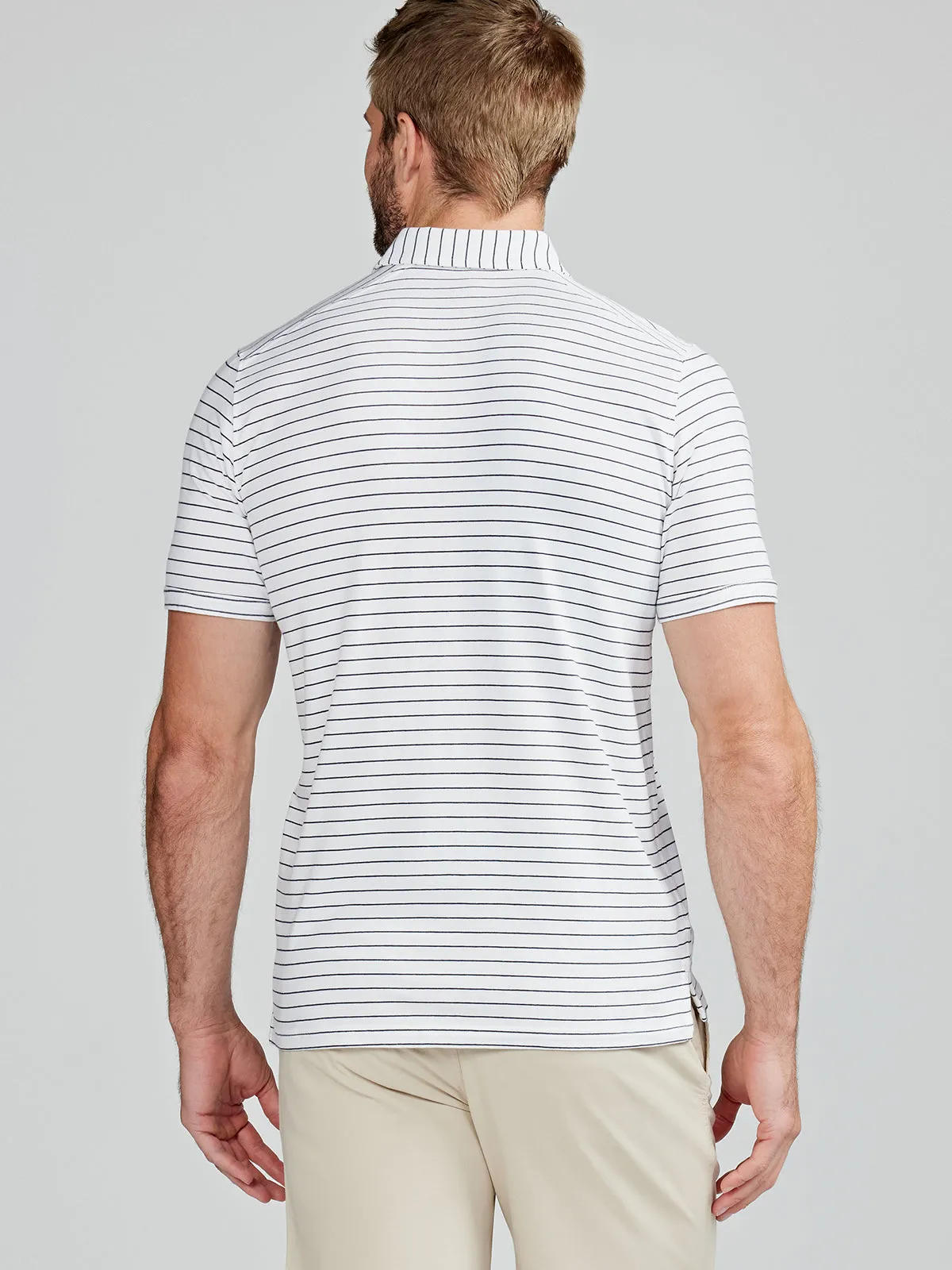 Everywear Polo - Tidal  Stripe