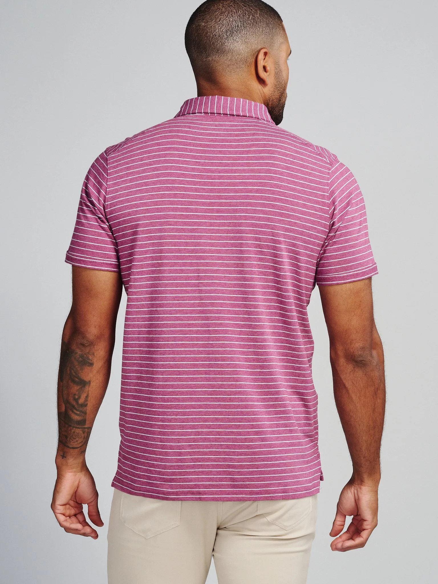 Everywear Polo - Tidal  Stripe