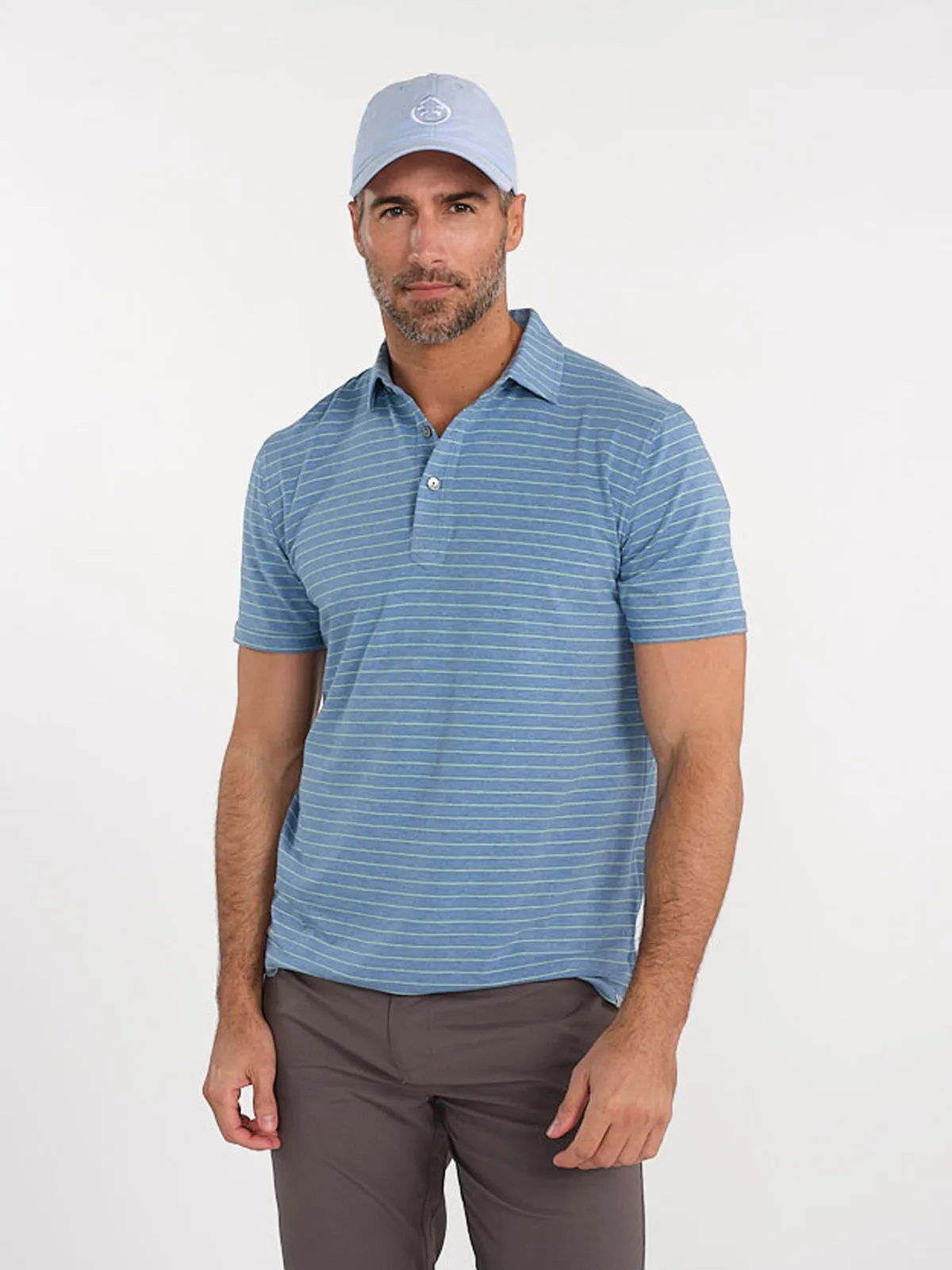 Everywear Polo - Tidal  Stripe