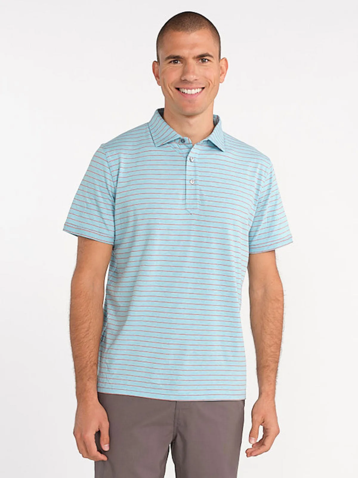 Everywear Polo - Tidal  Stripe