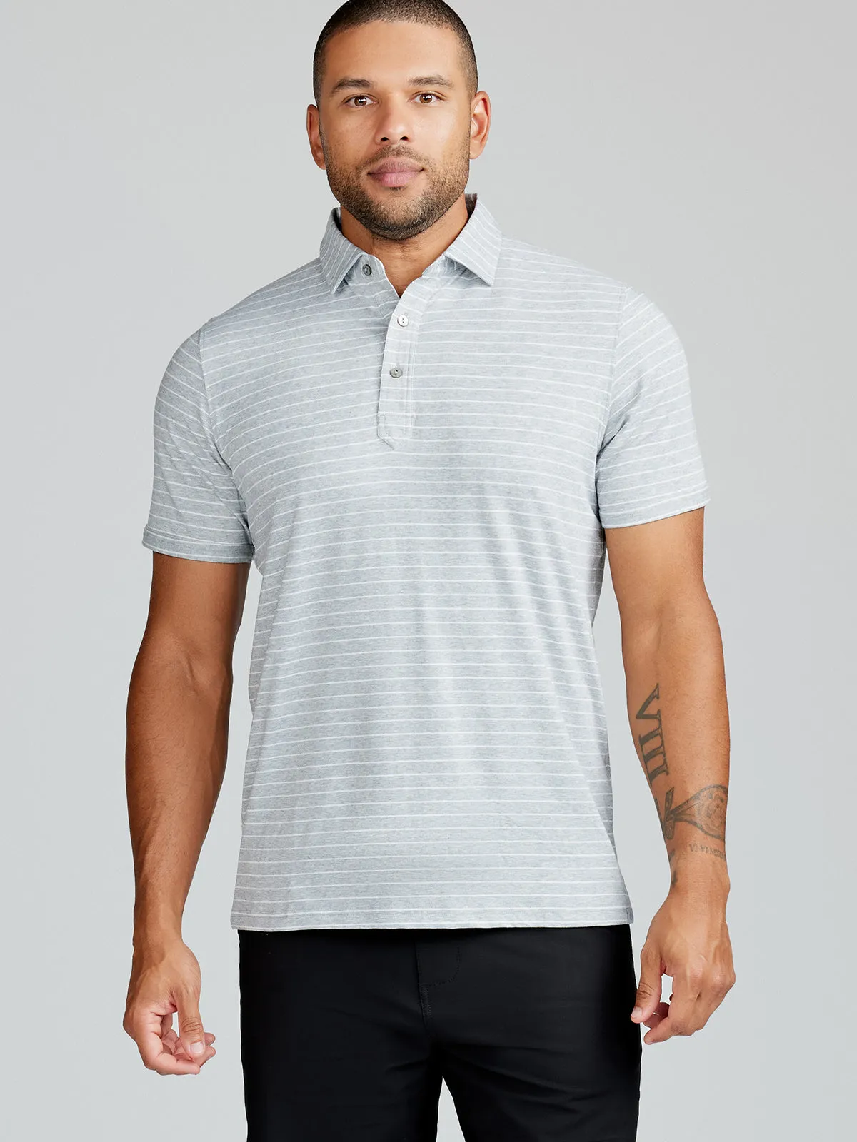 Everywear Polo - Tidal  Stripe