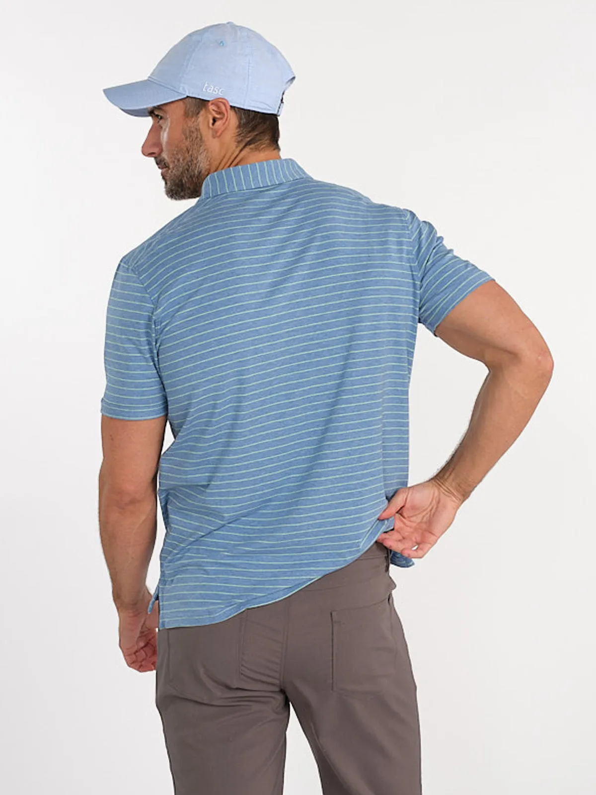 Everywear Polo - Tidal  Stripe