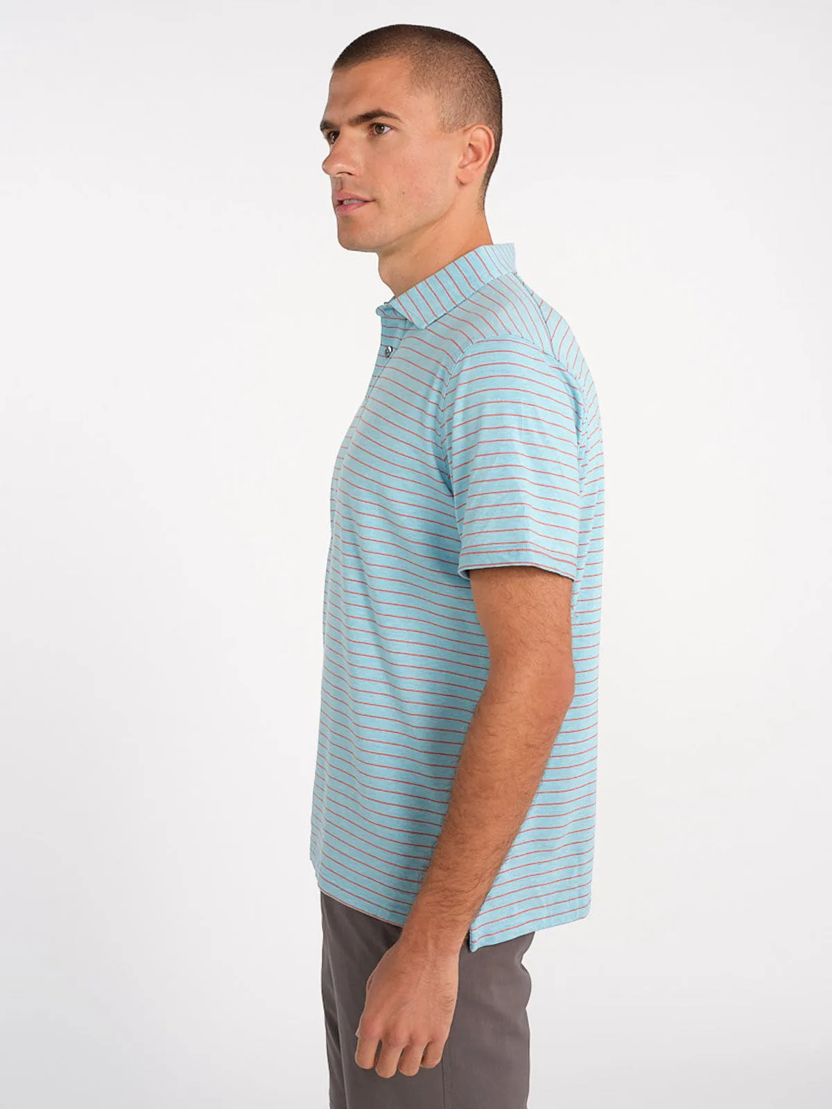 Everywear Polo - Tidal  Stripe