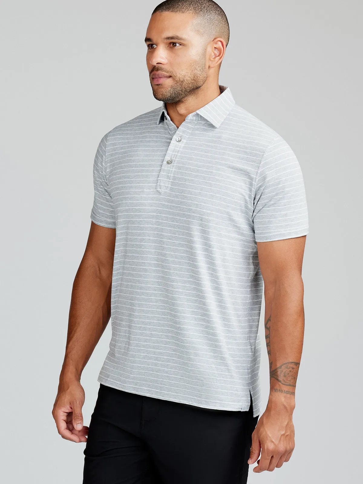 Everywear Polo - Tidal  Stripe