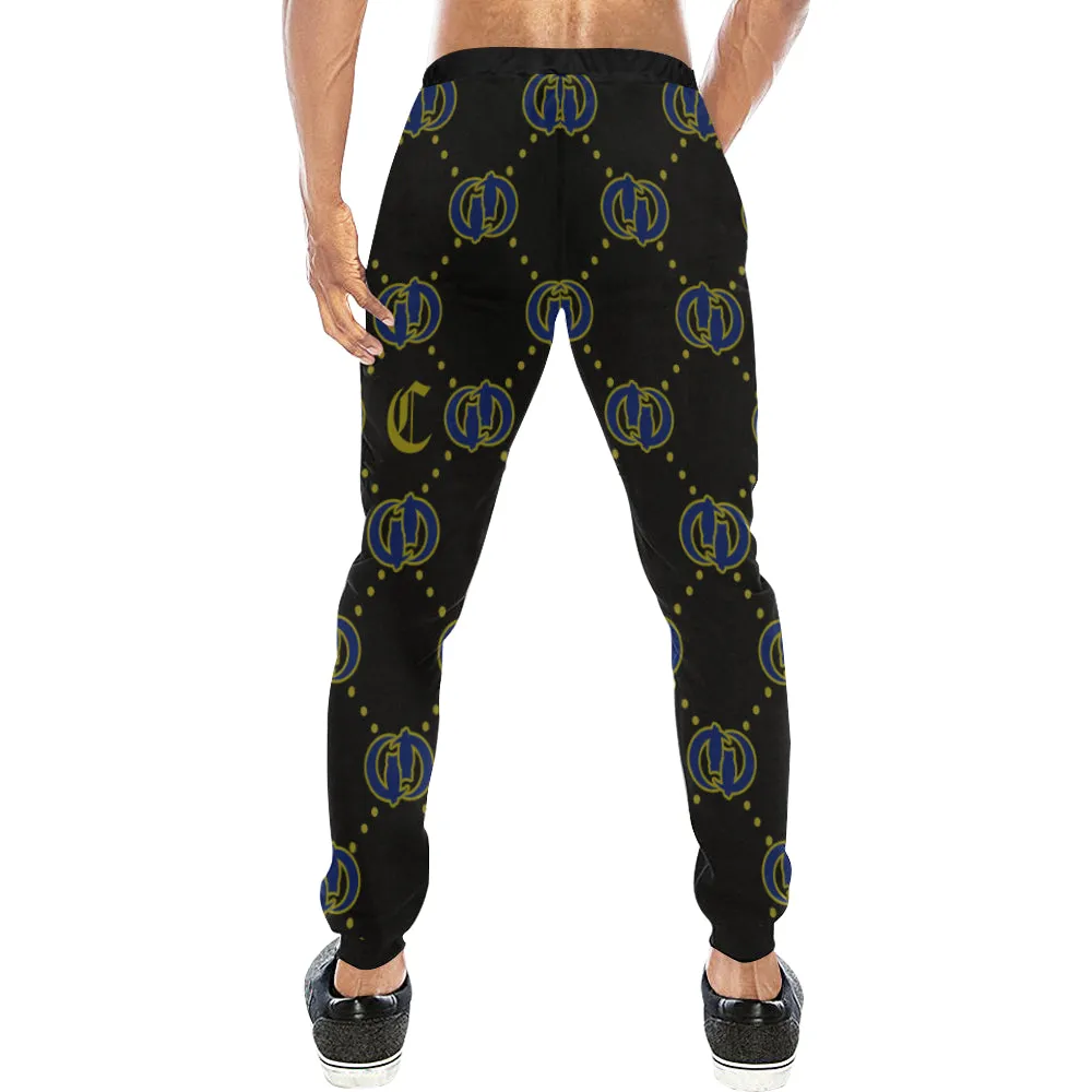 EXCELLENCE L.A Men's All Over Print Sweatpants