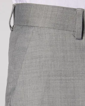 Exquisite Blended Wool Dress Pants - Grey