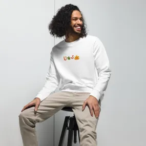 Fall Thanksgiving Graphic Men Organic Sweatshirt