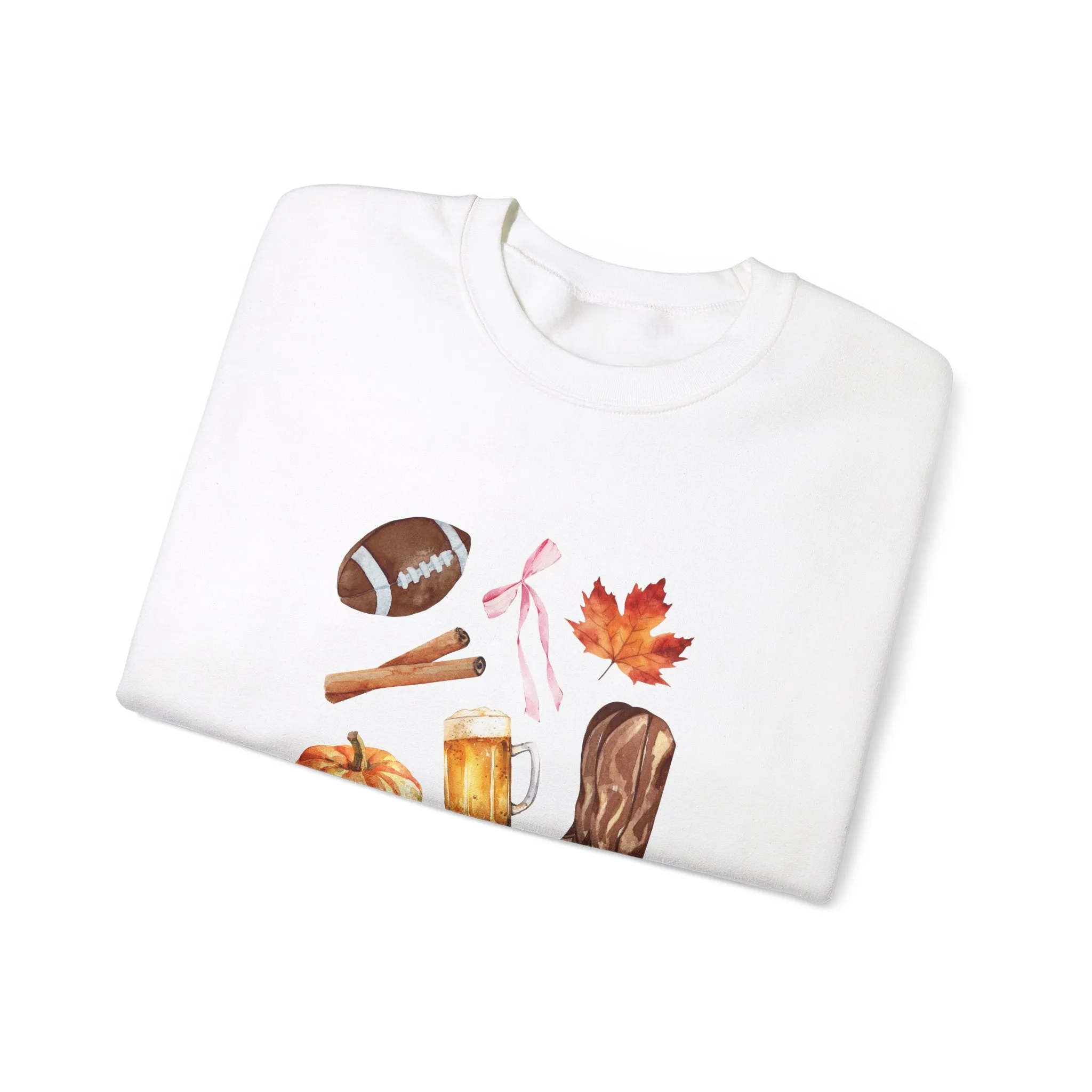 Fall Themed Crewneck Sweatshirt