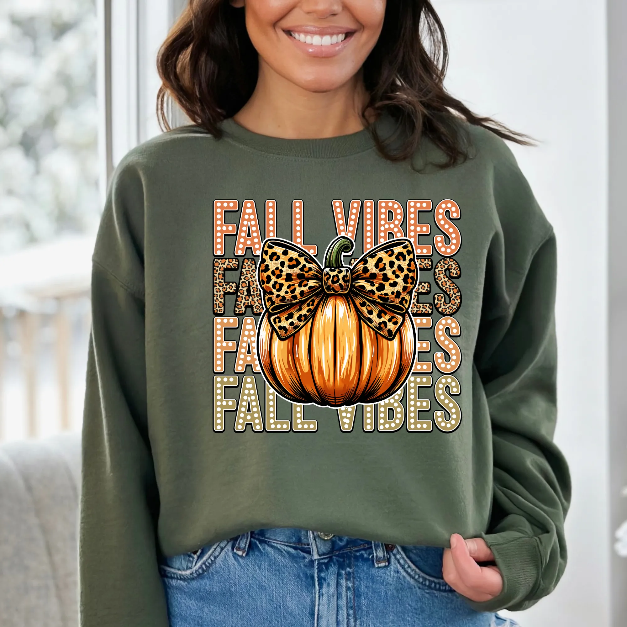 Fall Vibes Crewneck Sweatshirt