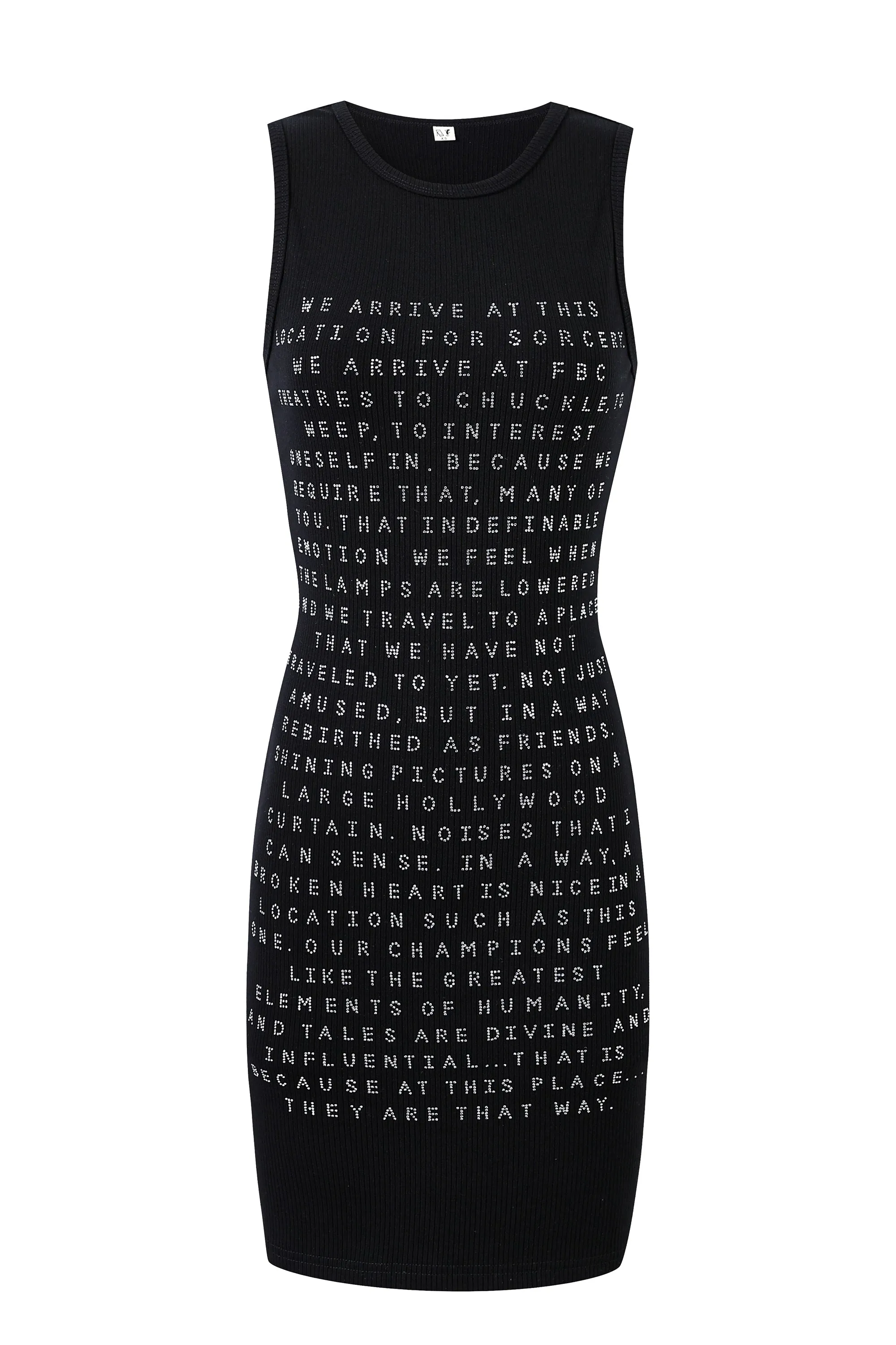 FBC Theatres Bedazzled Quote Dress