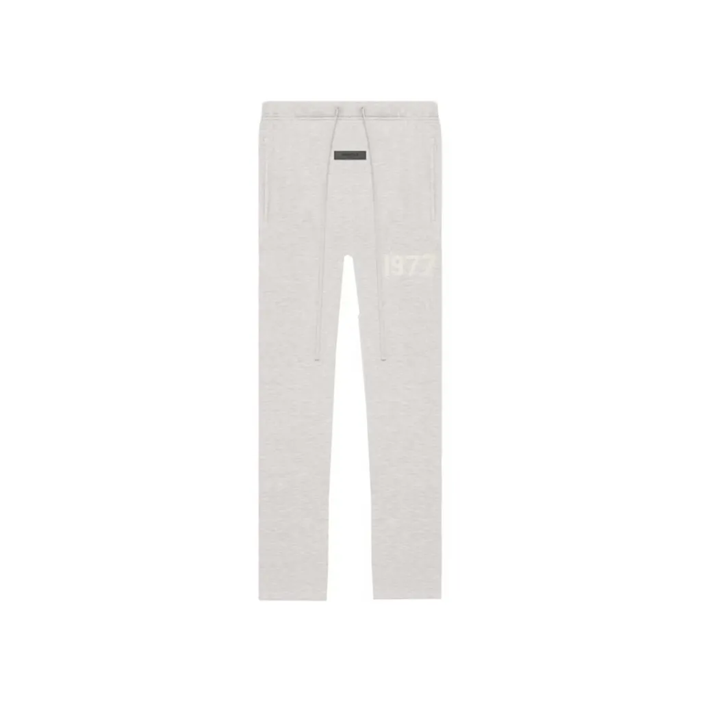 FEAR OF GOD ESSENTIALS  1977 SWEATPANTS "LIGHT OATMEAL" SS22