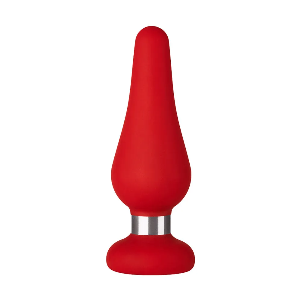 FORTO F-21 Teardrop Butt Plug Medium - Red