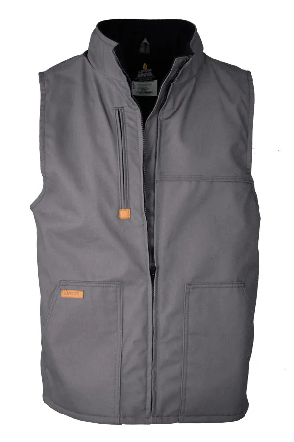 FR Fleece Lined Vest with Windshield Technology | Gray