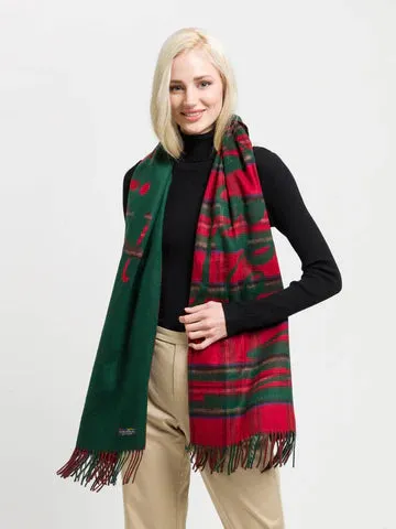 Fraas 625116 Merry Christmas Scarf