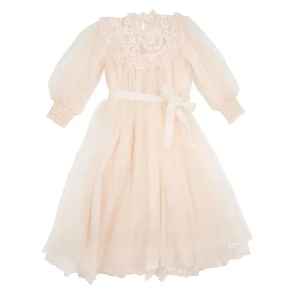 French lace tulle babydoll dress by Petite Amalie