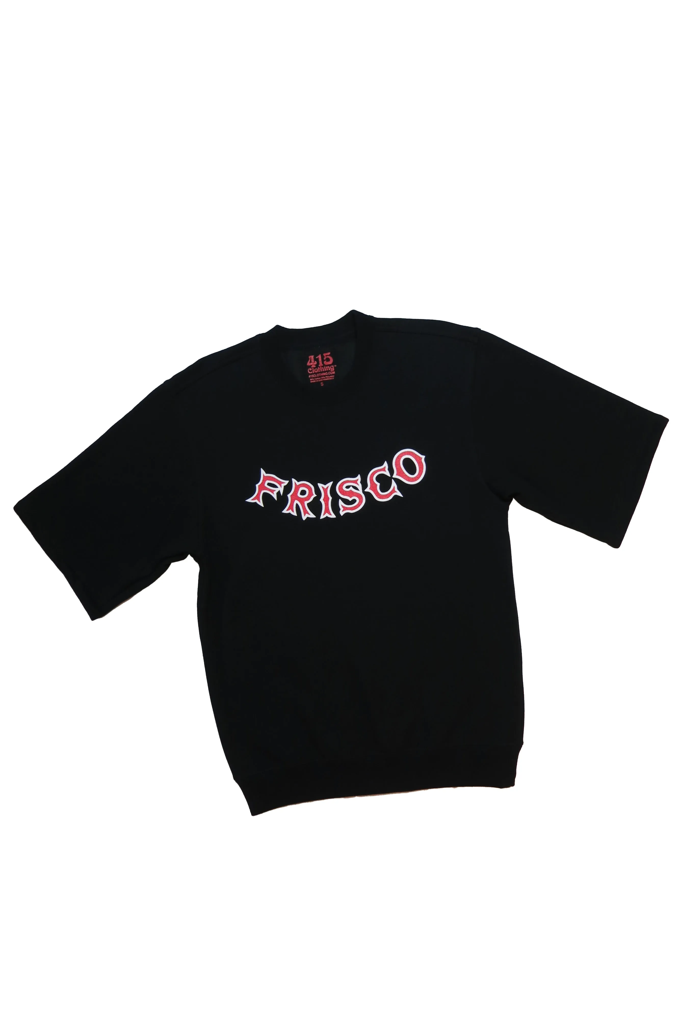 Frisco 415 Chop Sleeve Crew Neck Sweatshirt