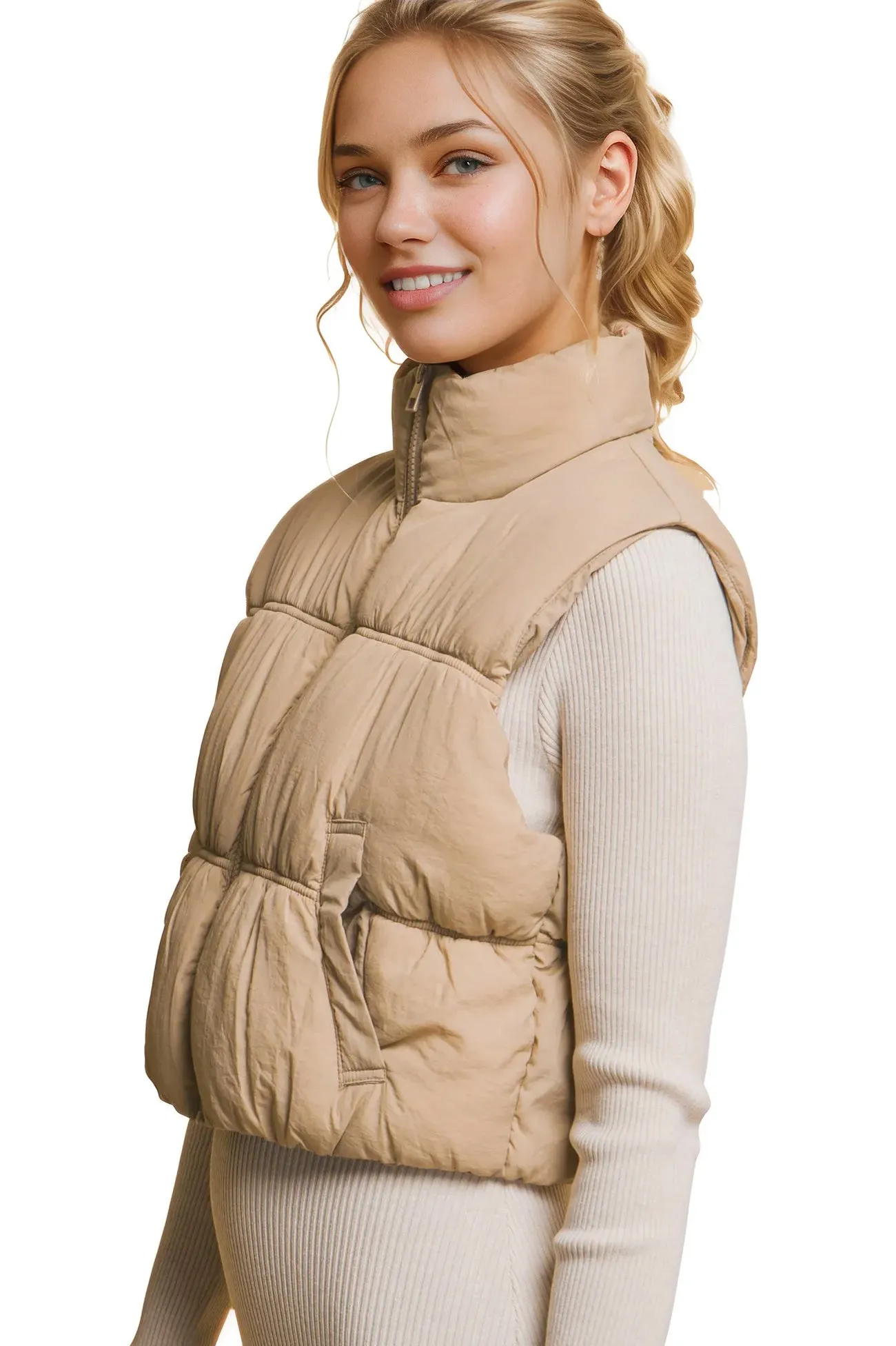 Frost Micro Puffer Vest