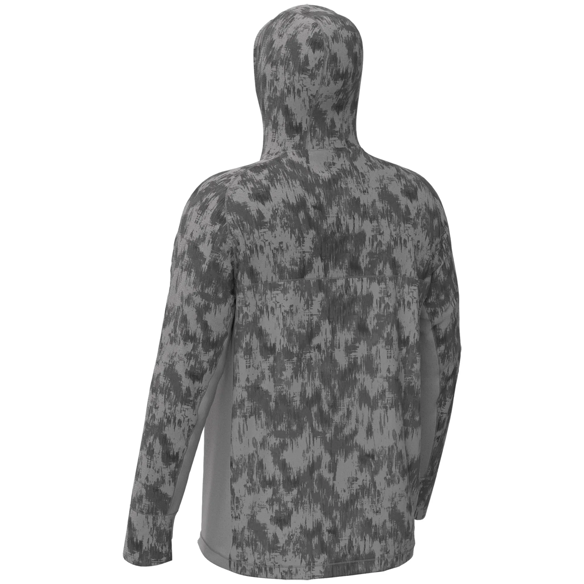 FXR Mens Tournament Pro Hybrid UPF Hoodie Grey Fiber/Copper