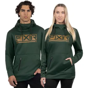 FXR Podium Tech Pullover Hoodie Forest/Copper Green