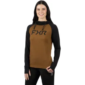 FXR Trainer Lite Premium Pullover Hoodie Black/Copper Brown