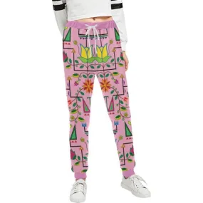 Geometric Floral Summer Sunset Women's Sweatpants