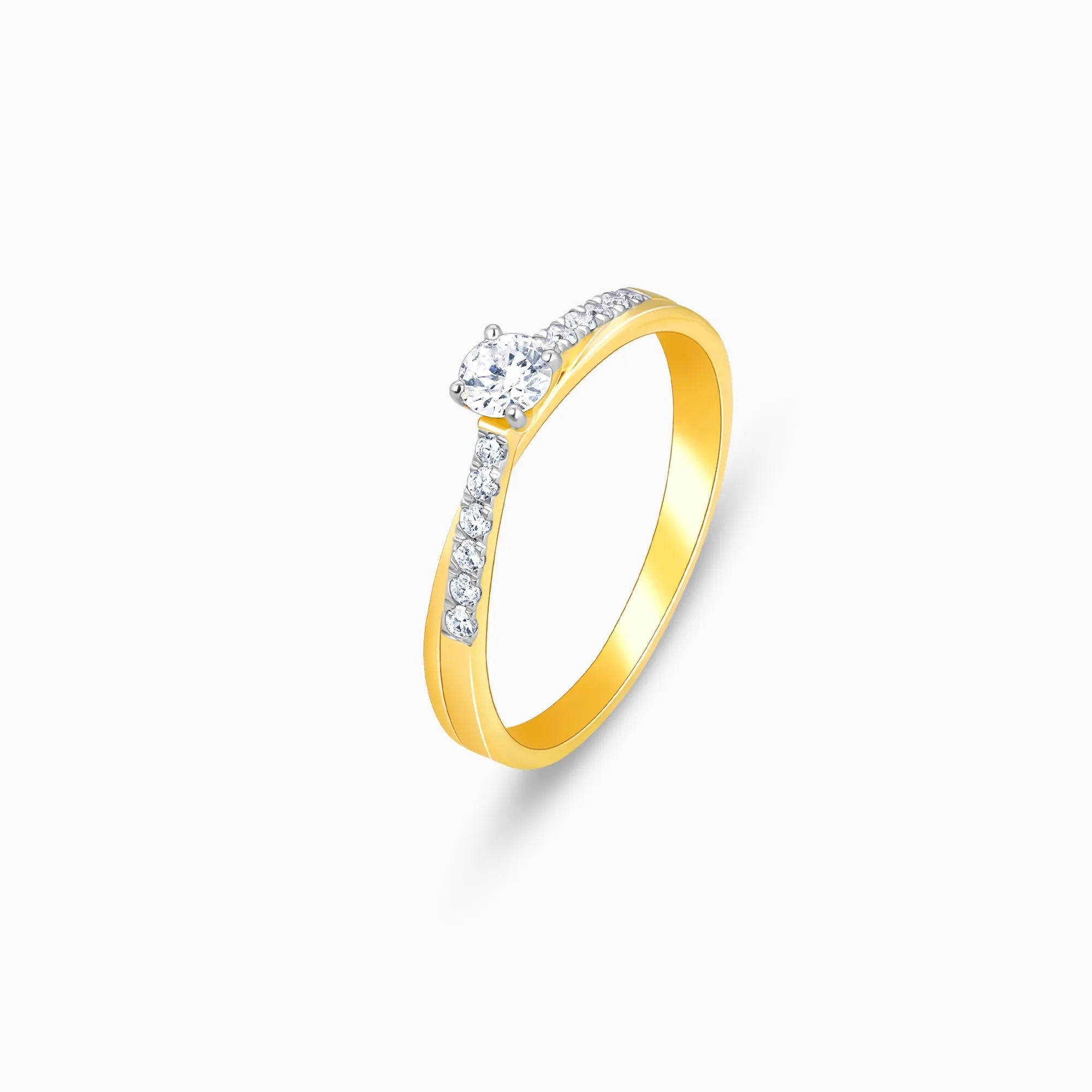 Gold Dazzling Dreams Diamond Ring