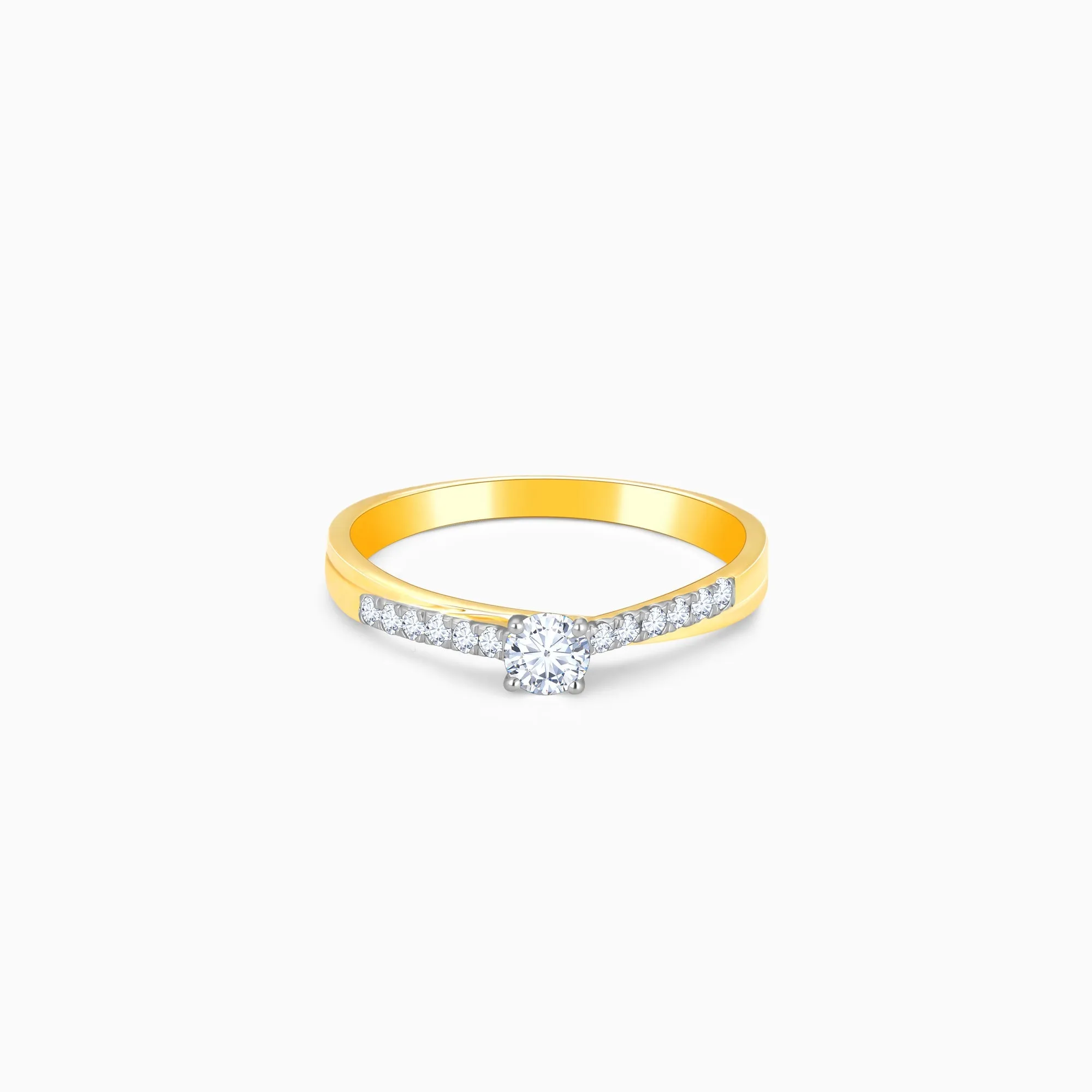 Gold Dazzling Dreams Diamond Ring