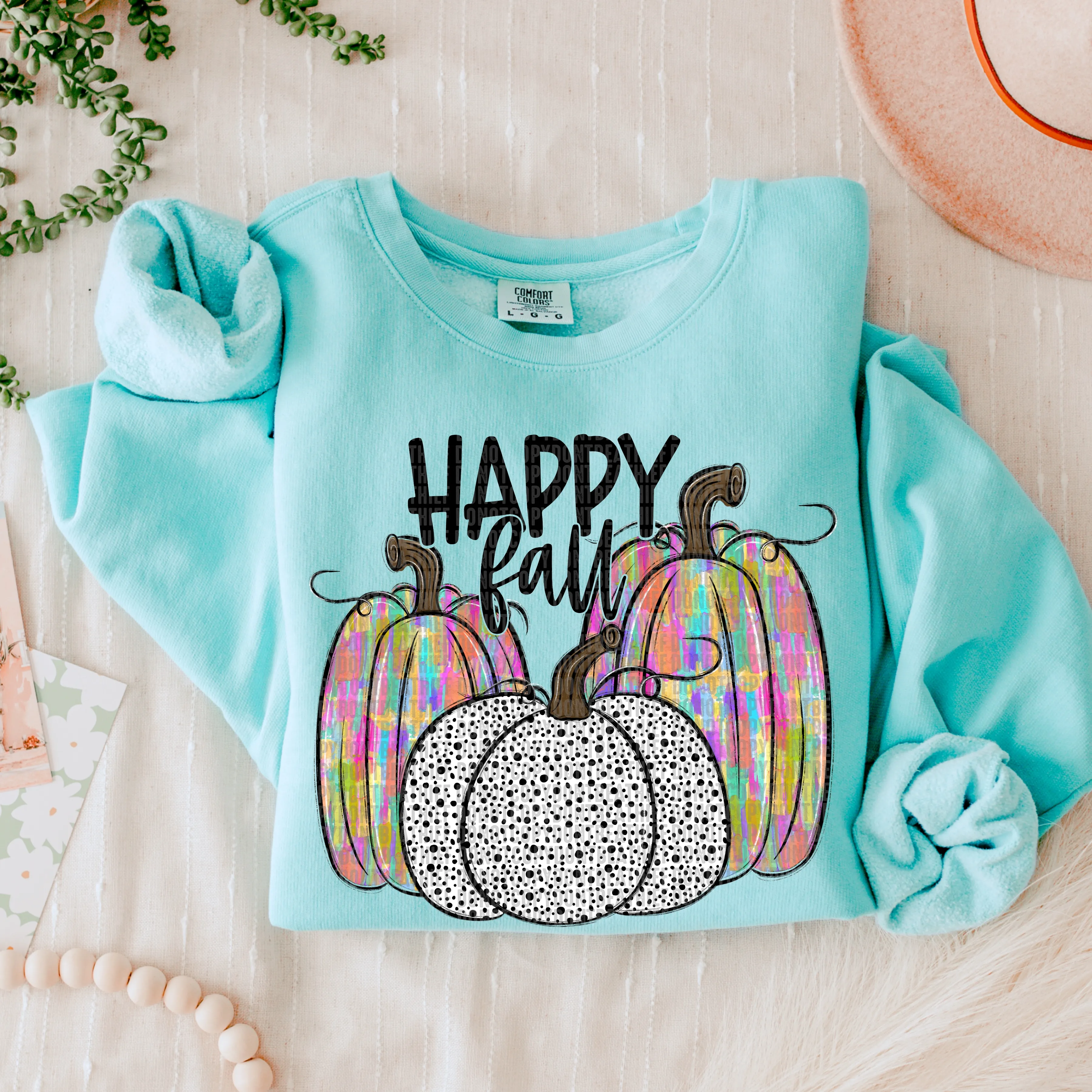 Happy Fall Crewneck Sweatshirt