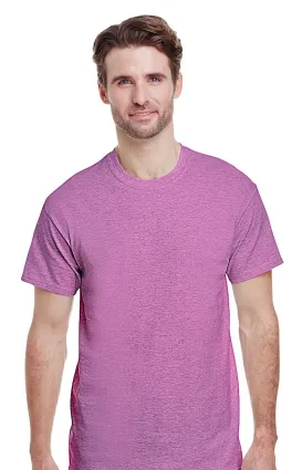 Heather Radiant Orchid Gildan Adult Unisex Heavy Cotton™ 5.3 oz. T-Shirt