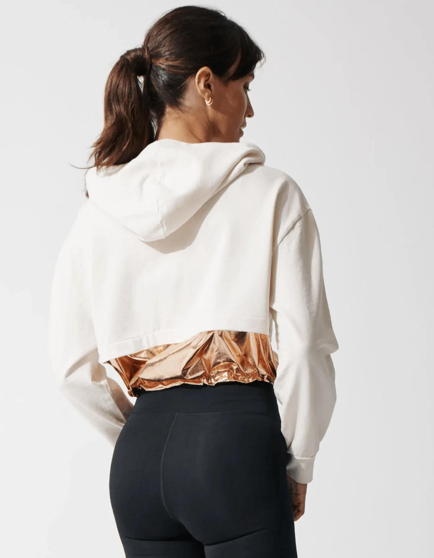 Heroine Sport Ray Hoodie - Ivory/Copper