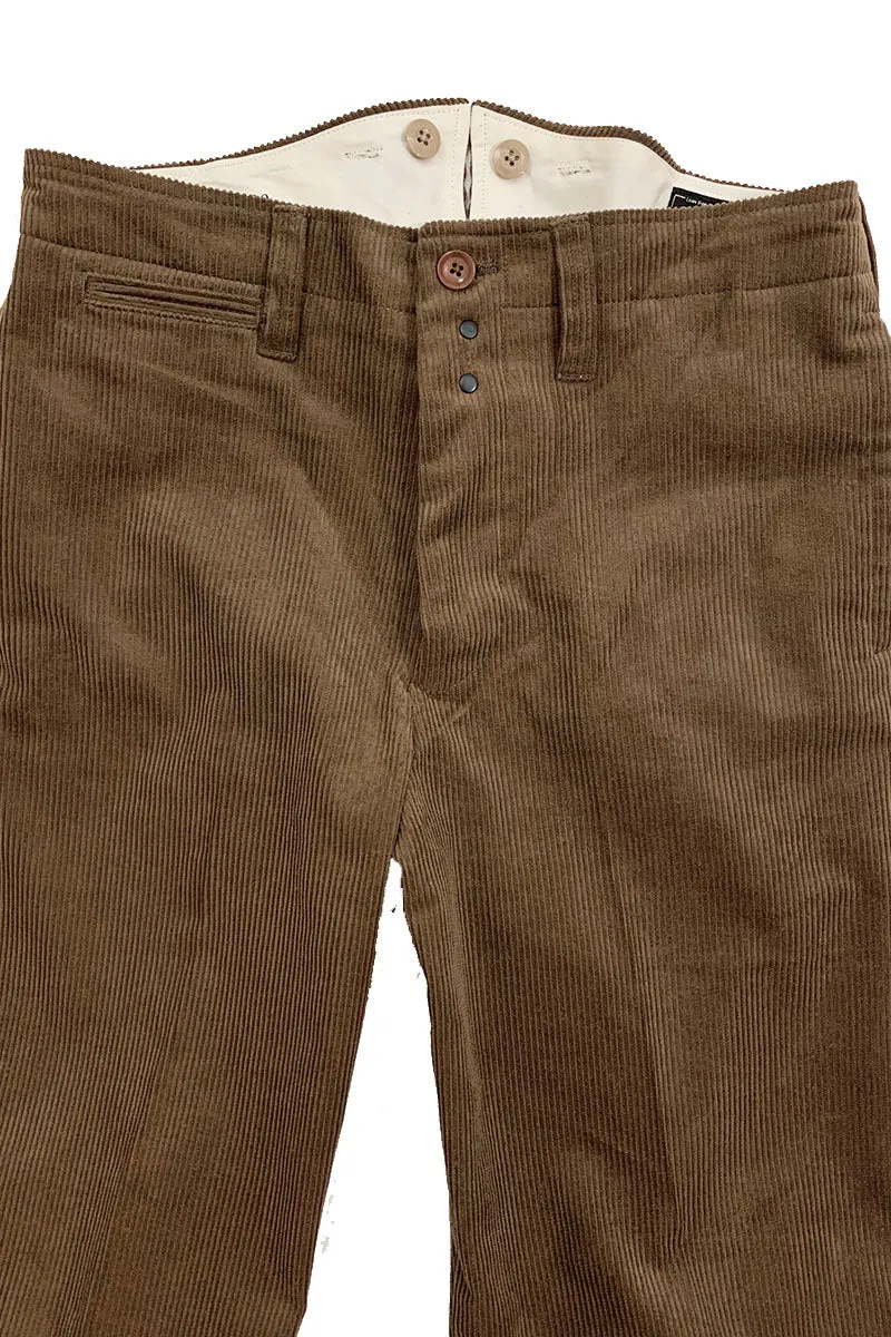 High Back Corduroy Work Trousers