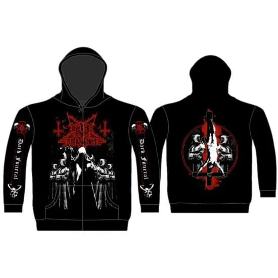 Hoodie - Dark Funeral - Shadow Monks - Zip