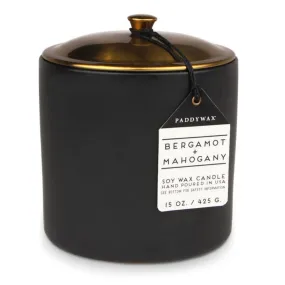 Hygge 15oz Ceramic Candle | Bergamot & Mahogany