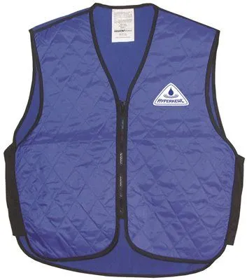 Hyperkewl Evaporative Sport Cooling Vest Blue Extra-Small 10 Per Case