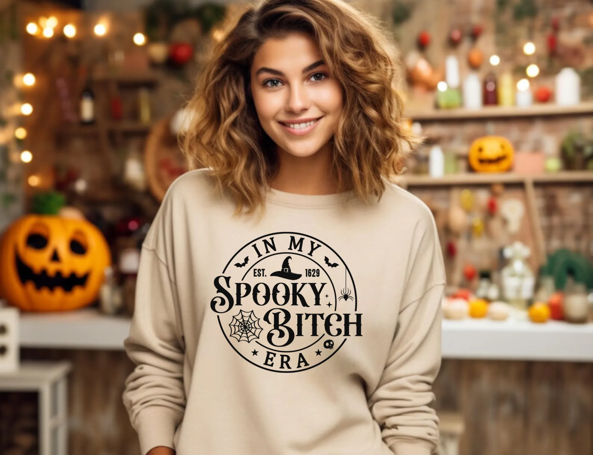 In My Spooky Bitch Era Crewneck Sweatshirt