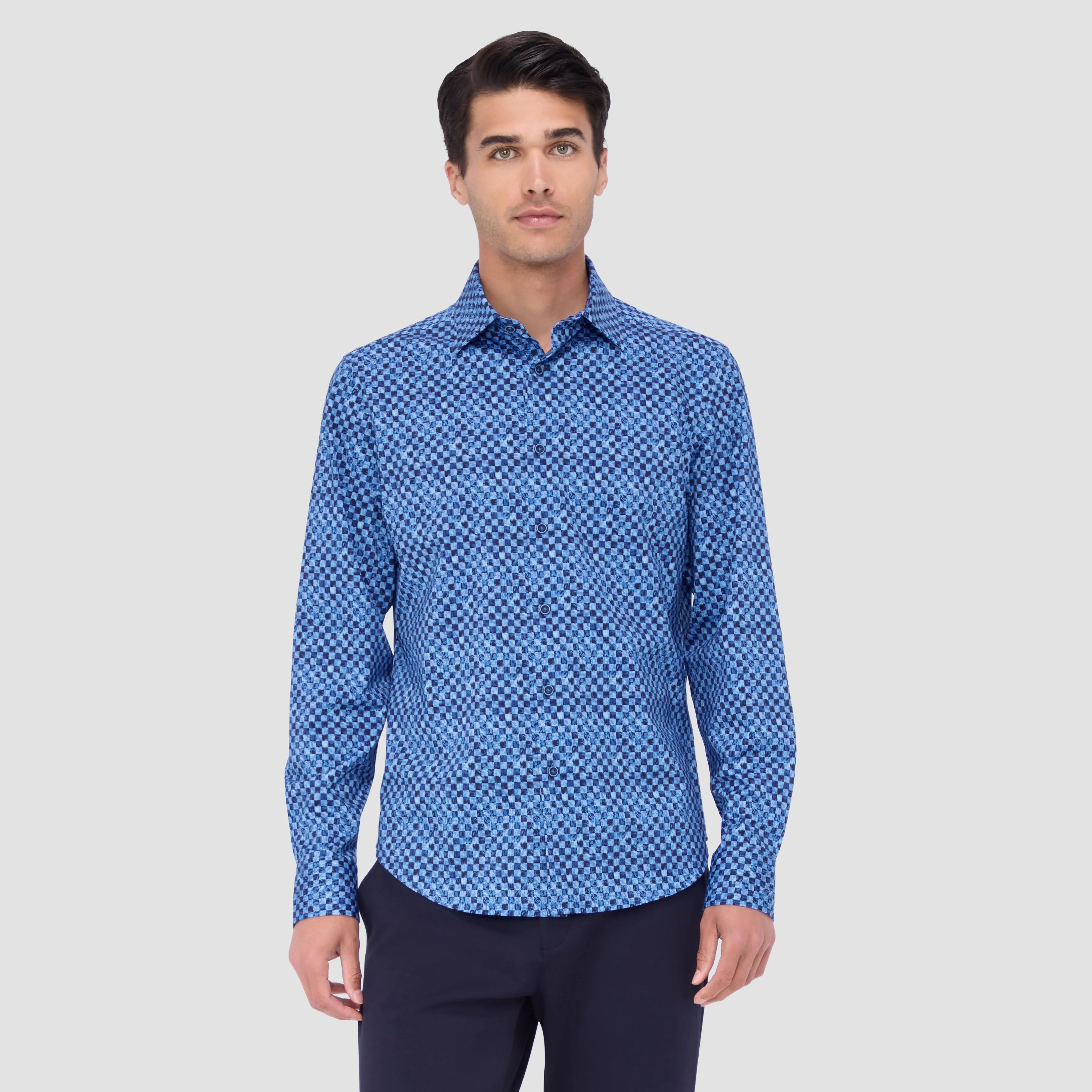 James Checkerboard OoohCotton Shirt