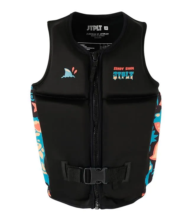 Jetpilot X1 Boys Life Vest (2025) - Black