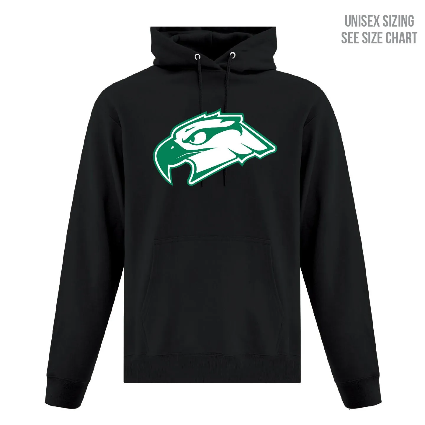 Jr. Hawks Unisex Pullover Hoodie (JHFT001-F2500)