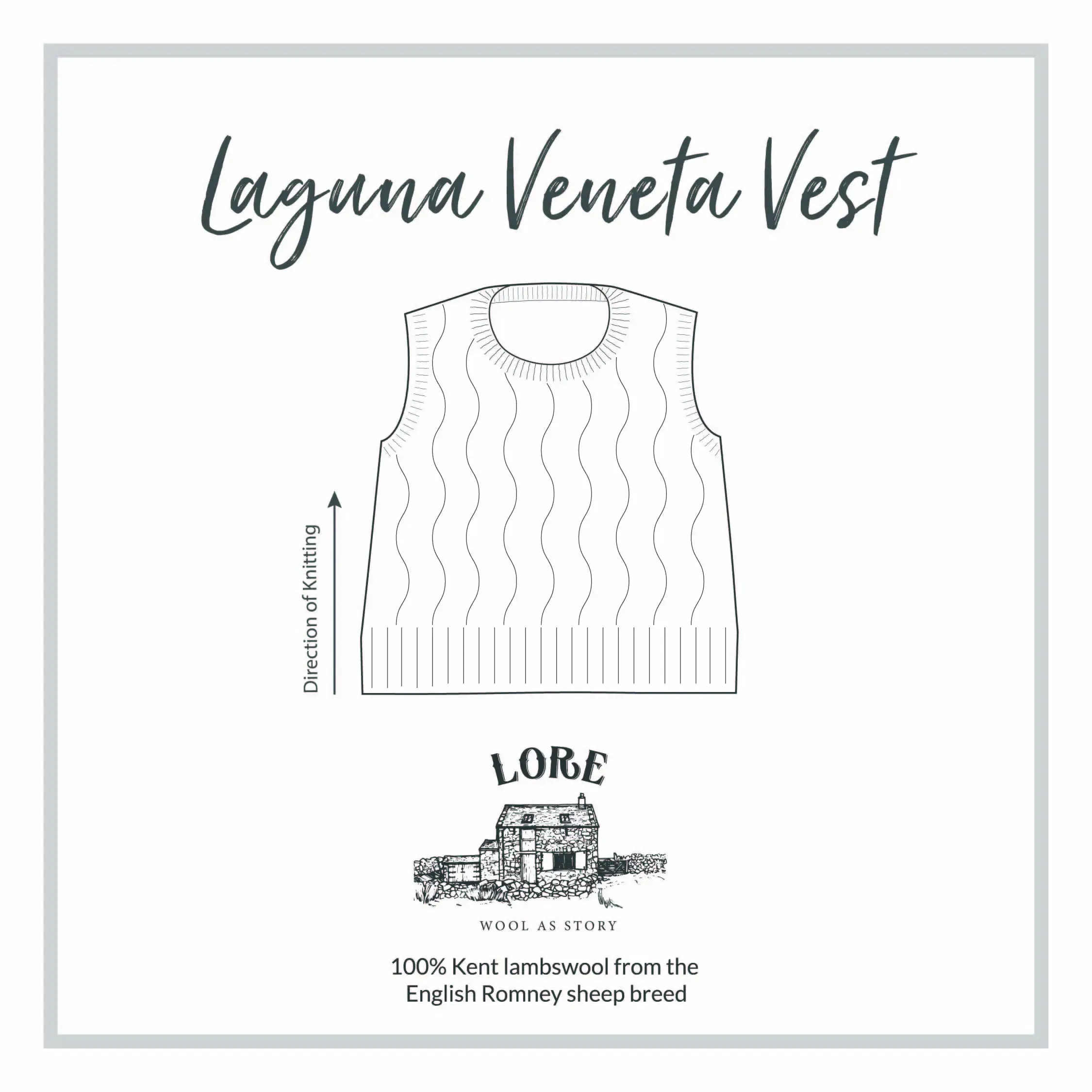 Laguna Veneta Vest Pattern