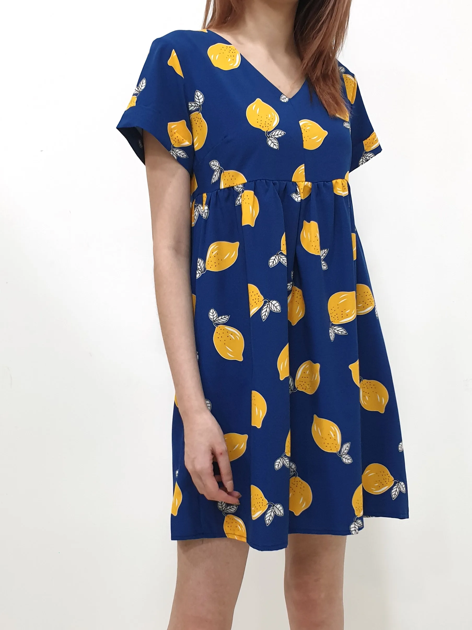 Lemon Babydoll Dress