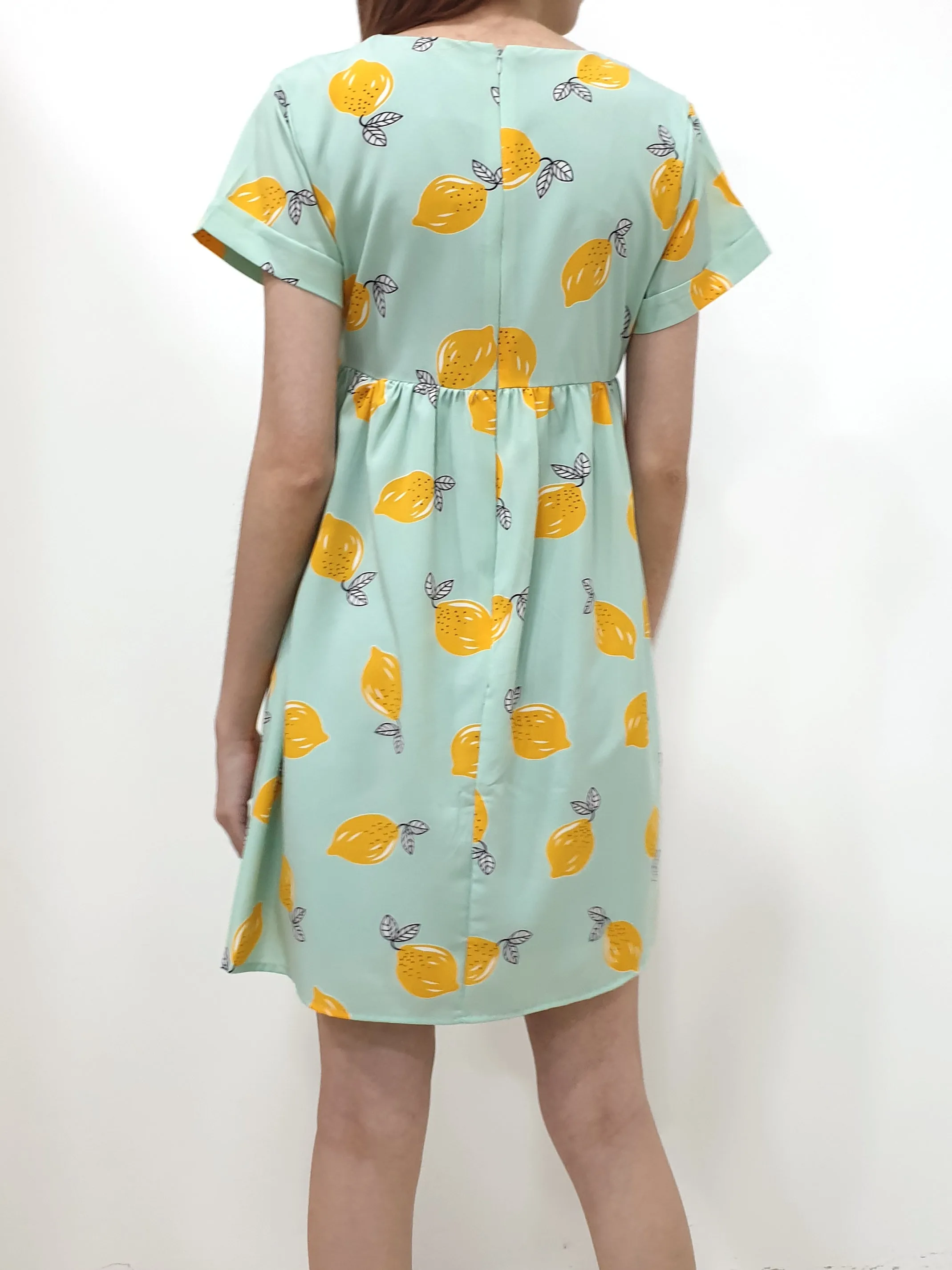 Lemon Babydoll Dress