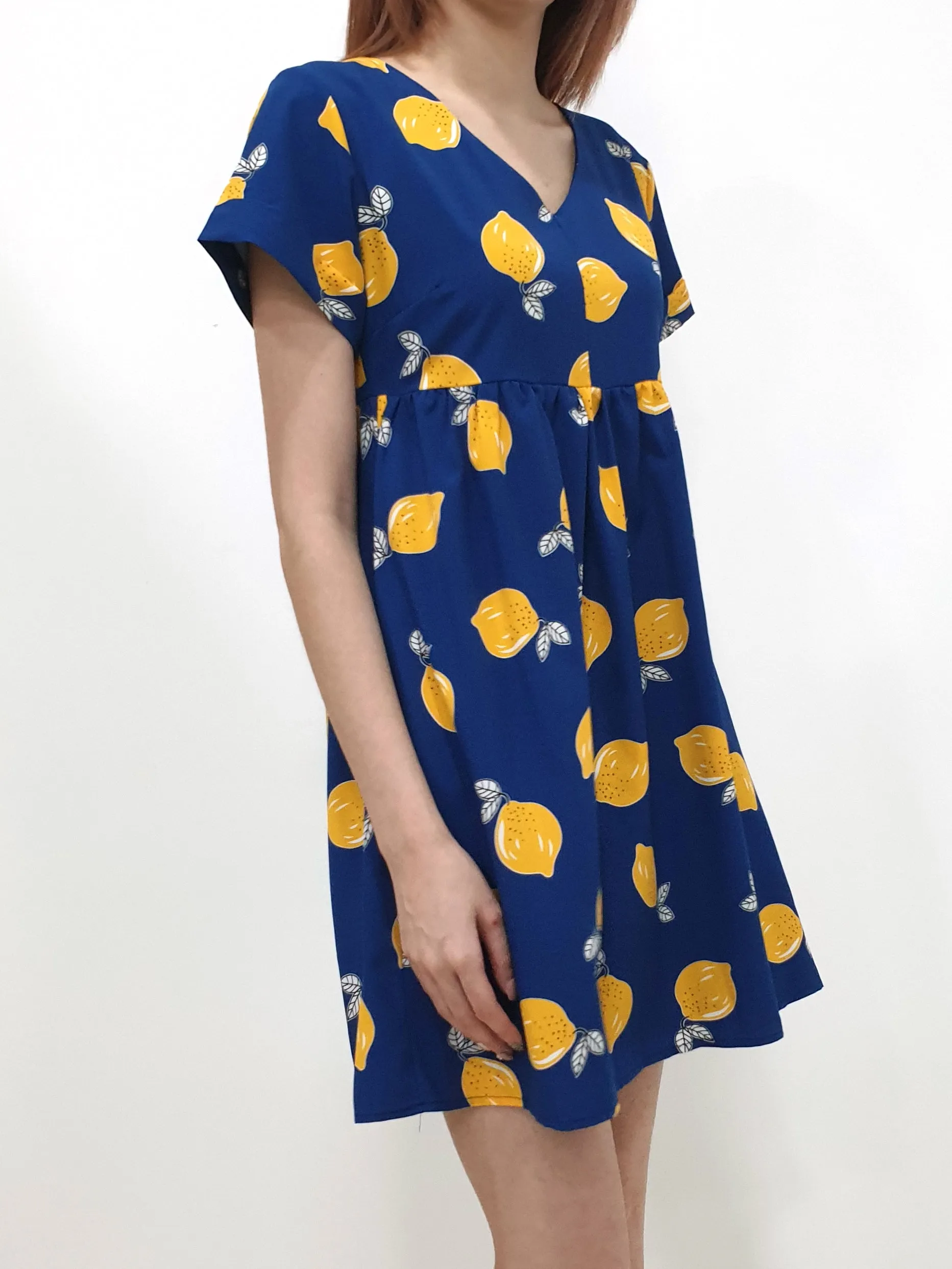 Lemon Babydoll Dress